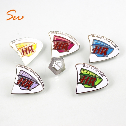 Assembly Enamel Metal Puzzle Of Badge