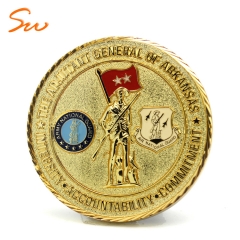 Promotional Gifts Custom Design Metal Enamel Souvenir Challenge Coin