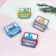 Custom design hard enamel soft enamel cute design lapel pin badge