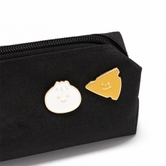 Surewin Crafts Pins Sandwich Metal Enamel Pin Custom Design Fashion Brooch Bread Cookies Dessert Food Soft Enamel Pins Badges