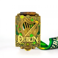 Medal Manufacturer Custom Personalized Design Virtual Challenge Run Trail Race Medal